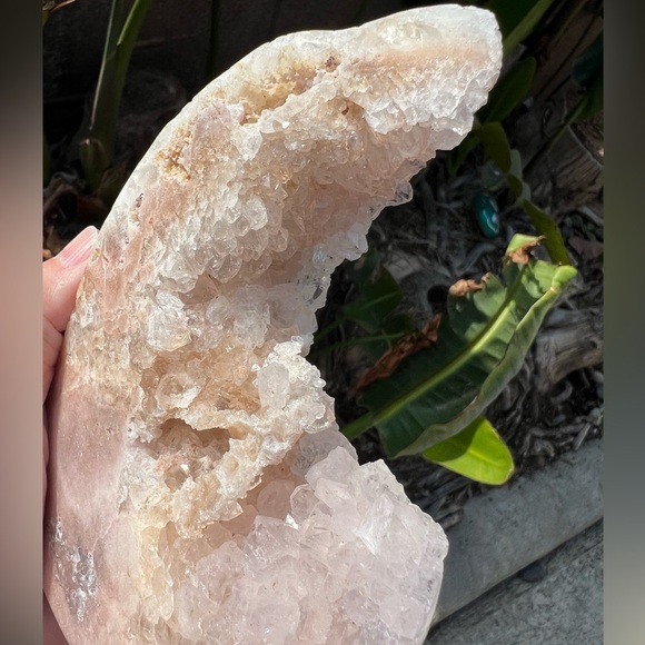 Pink Amethyst Quartz Crystal Slab - Picture 9 of 11